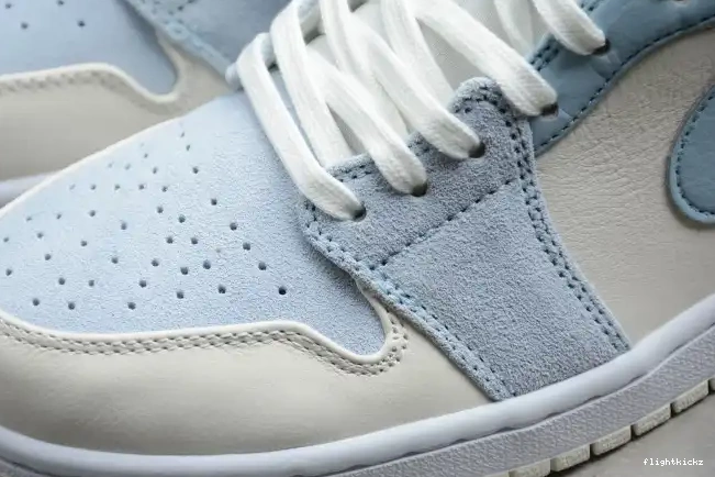 Air 1 Jordan Mixed Mid Blue Textures DA4666-100 0703